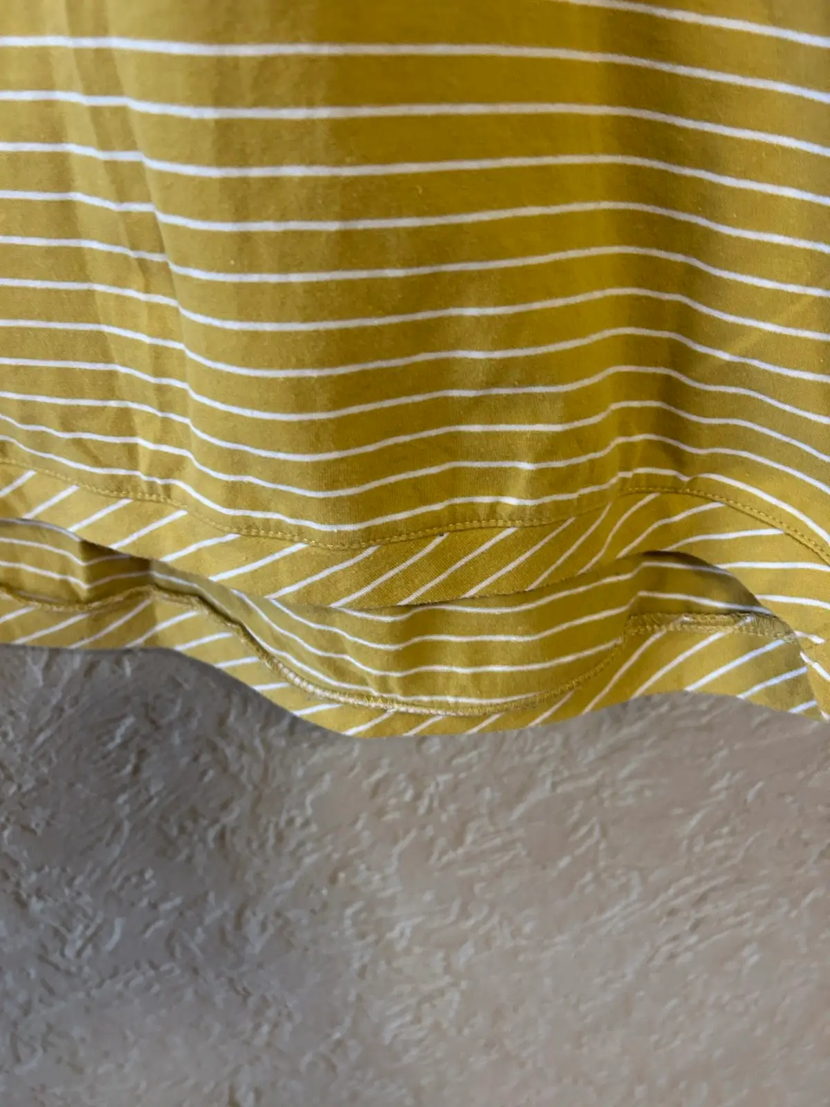 One ten willow mustard/white striped top – photo 2