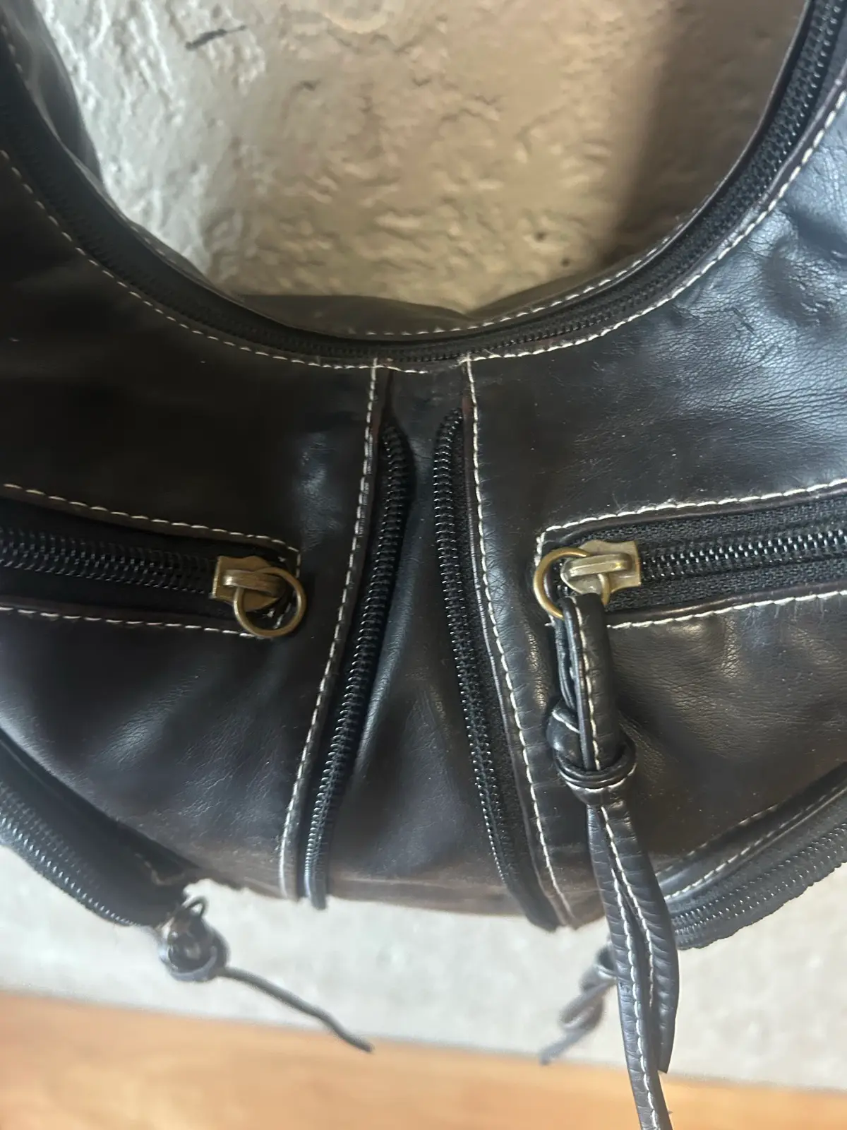 Rip curl brown faux leather shoulder bag – photo 3
