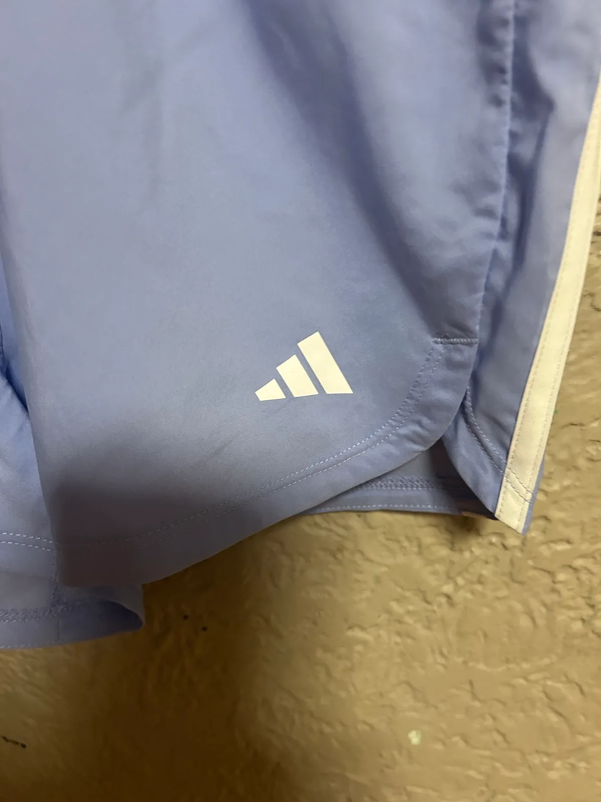Adidas light blue training shorts – photo 2
