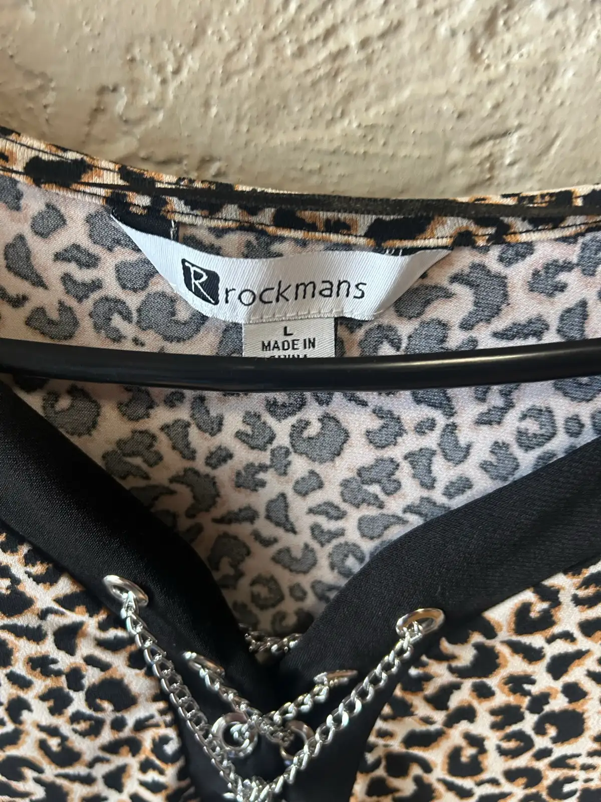 Rockmans leopard print long sleeve top – photo 4