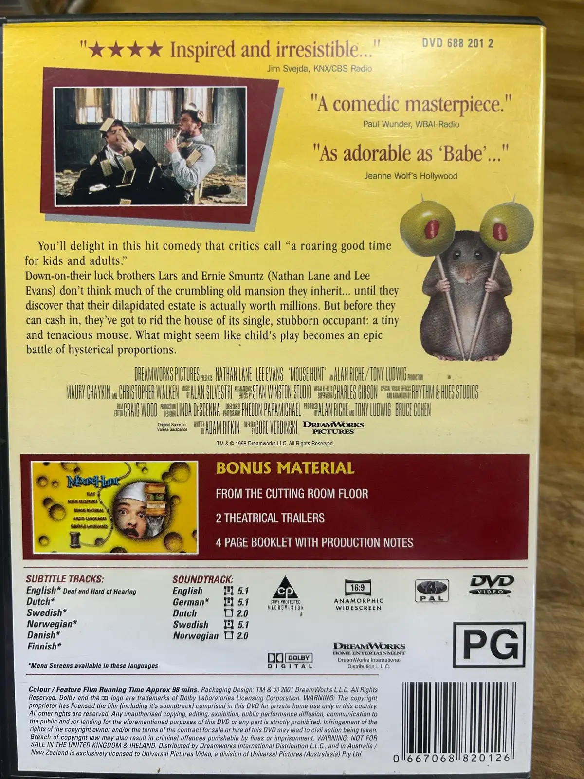 Mouse hunt dvd – photo 2