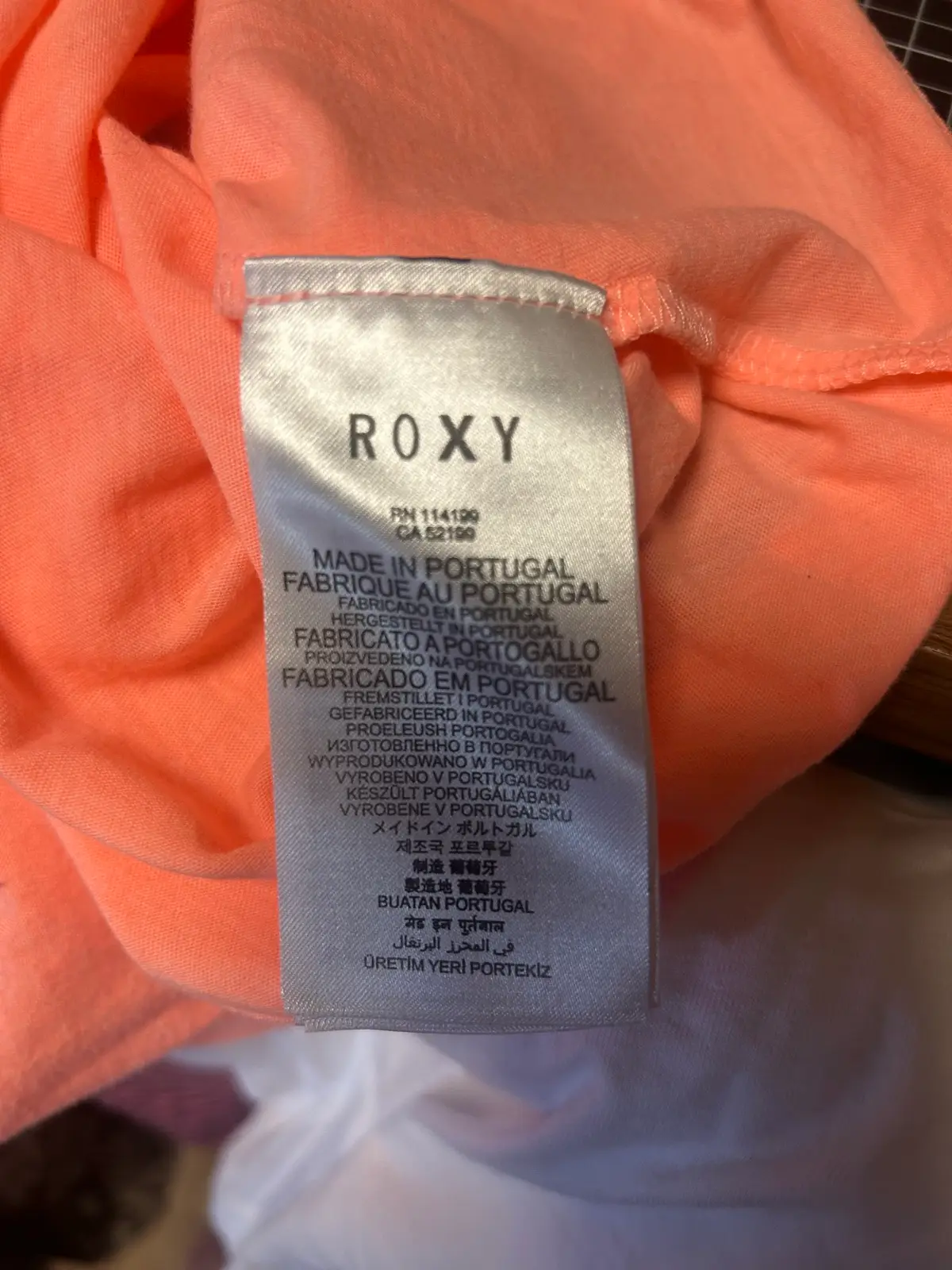 Roxy peach graphic tee – photo 6