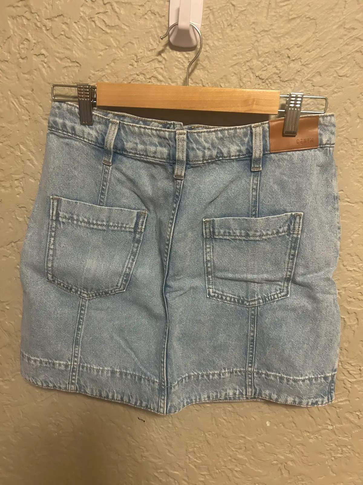 Target blue denim skirt – photo 4