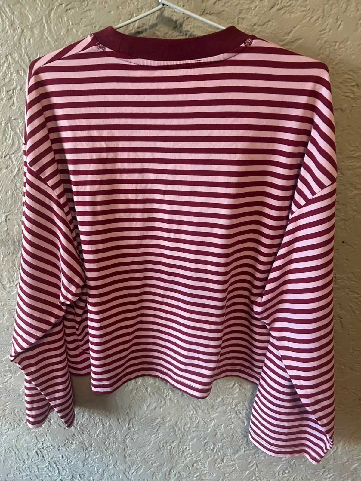 Lioness red/white striped long sleeve top – photo 3