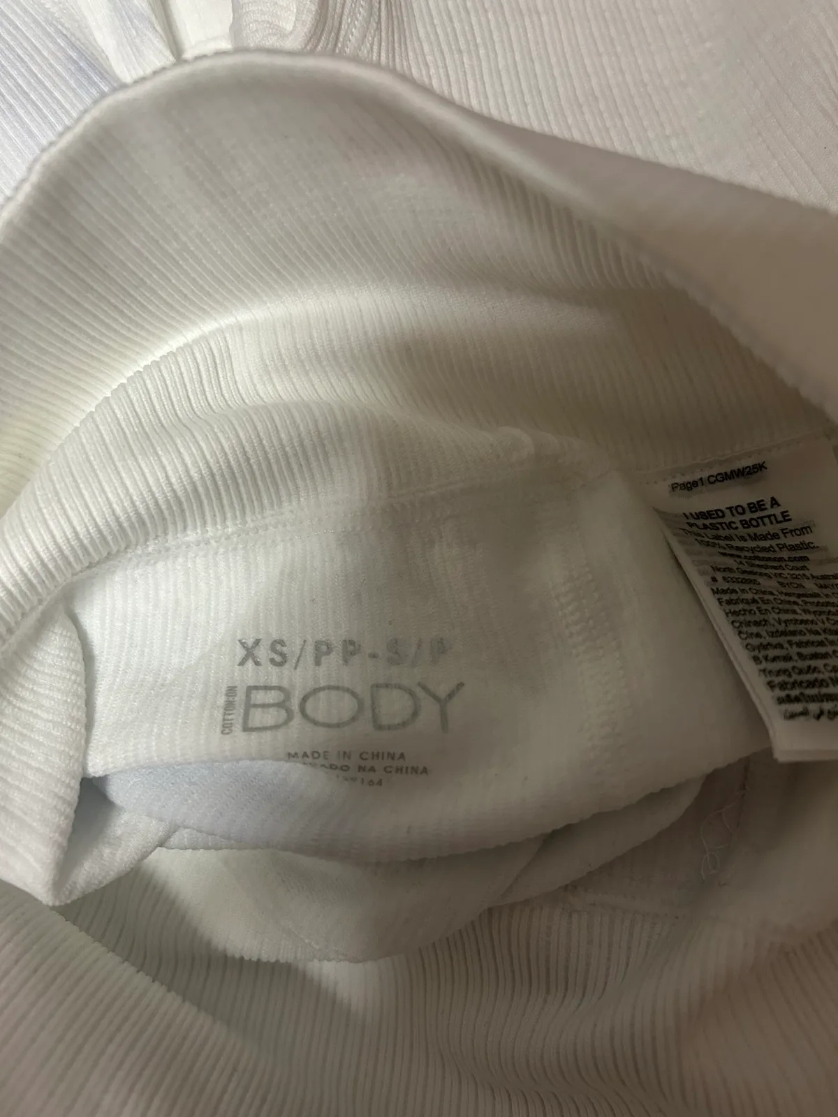 Cotton on white activewear bike shorts – photo 4