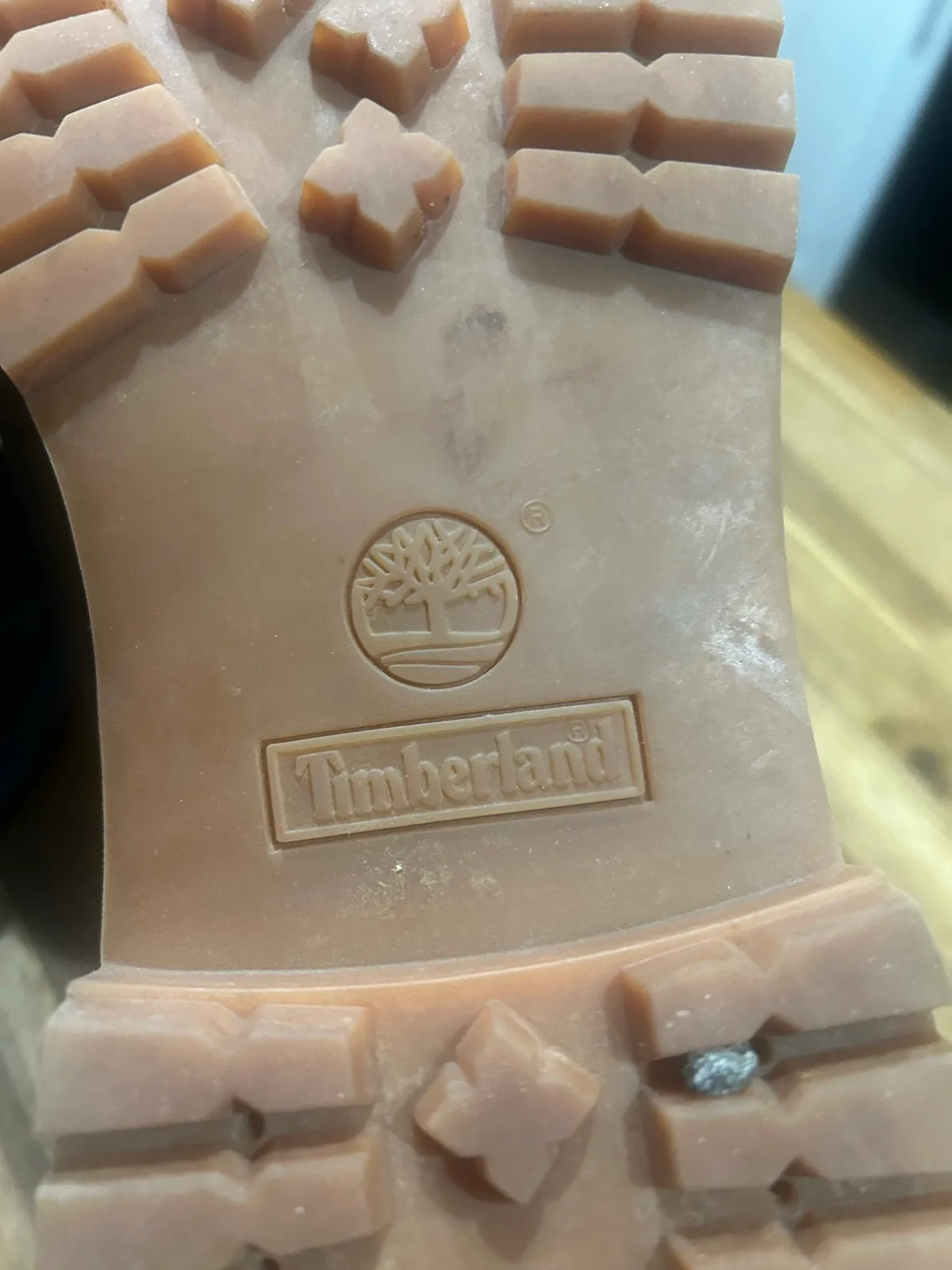 Men’s timberland grey leather boots – photo 3