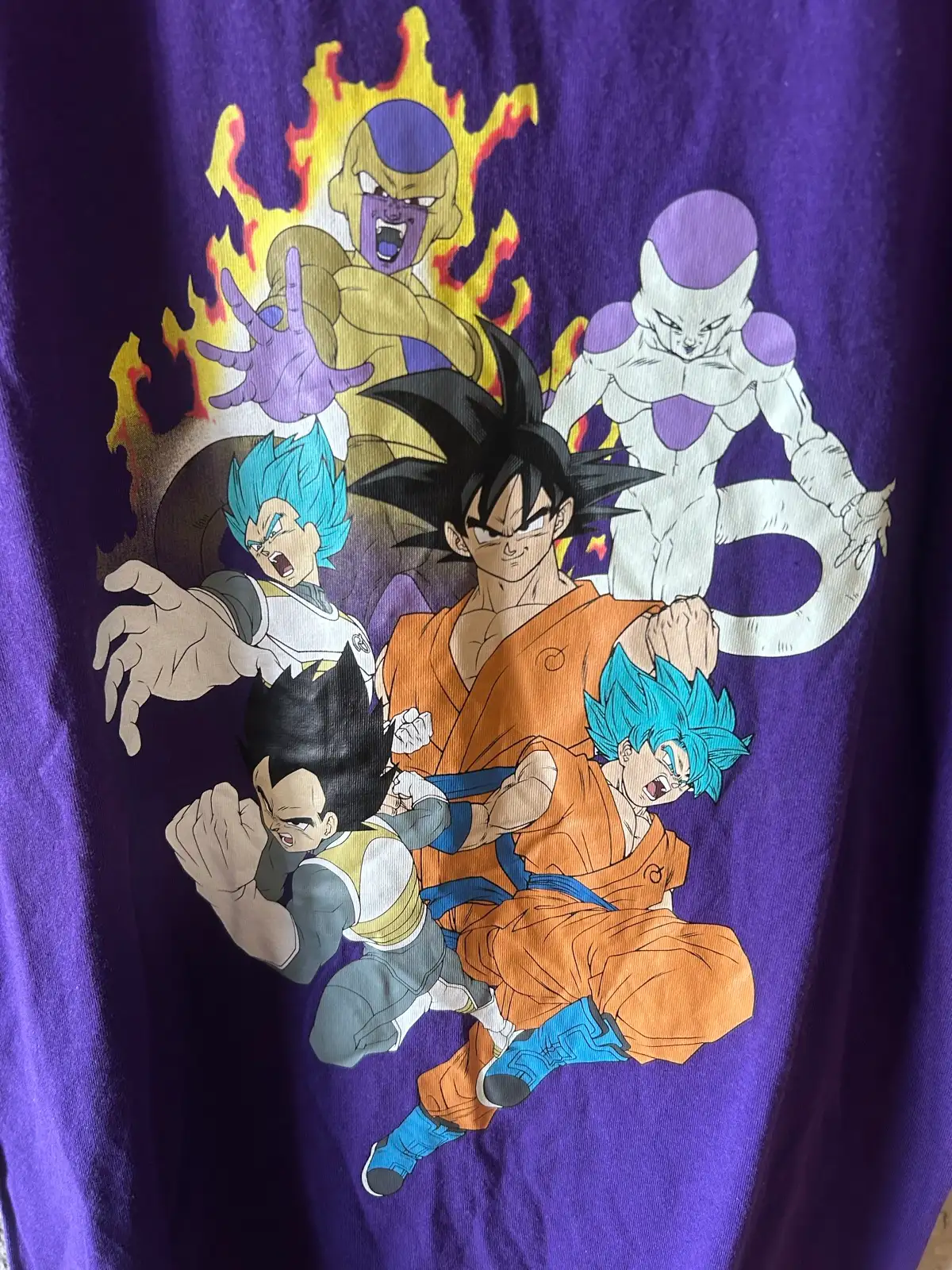 Men’s dragonball z purple graphic tee – photo 2