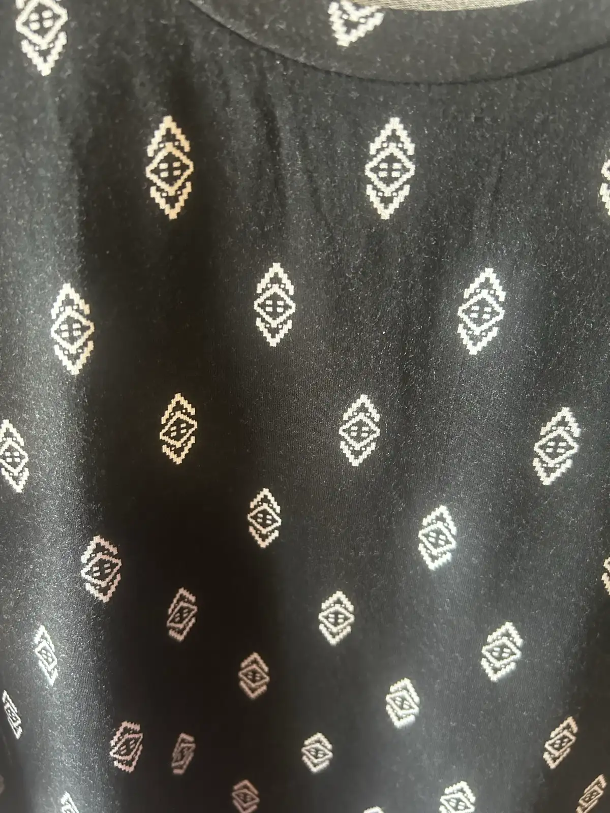 Target black/white diamond top – photo 2