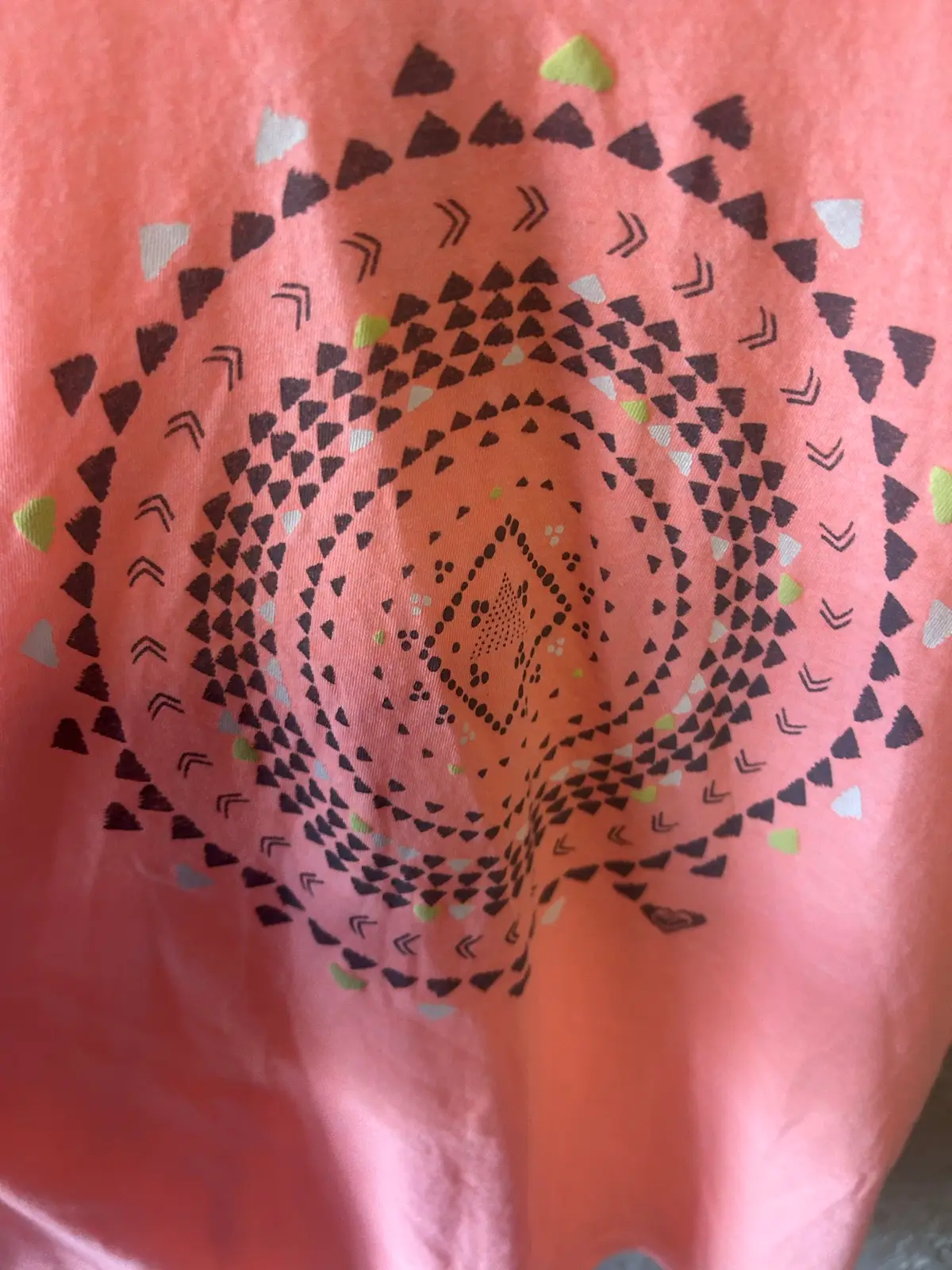 Roxy peach graphic tee – photo 3