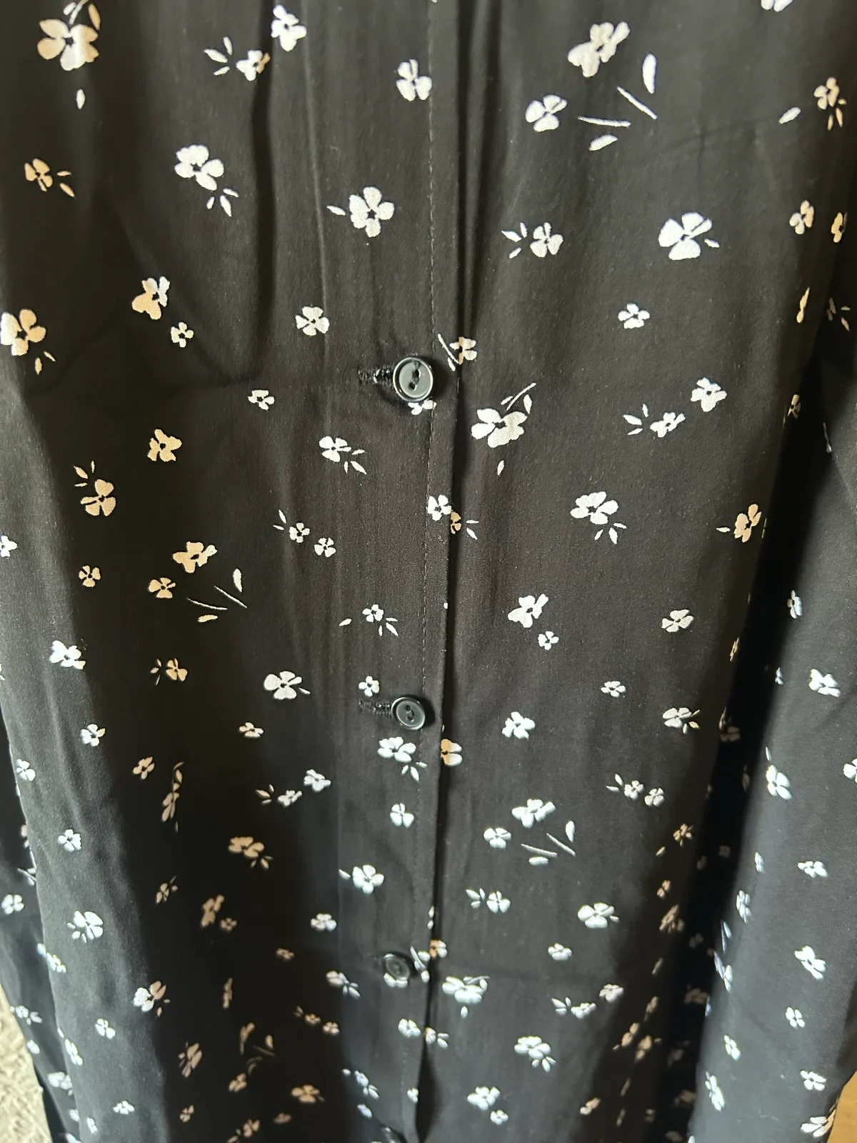 Lily loves black/white floral slip dress – photo 2