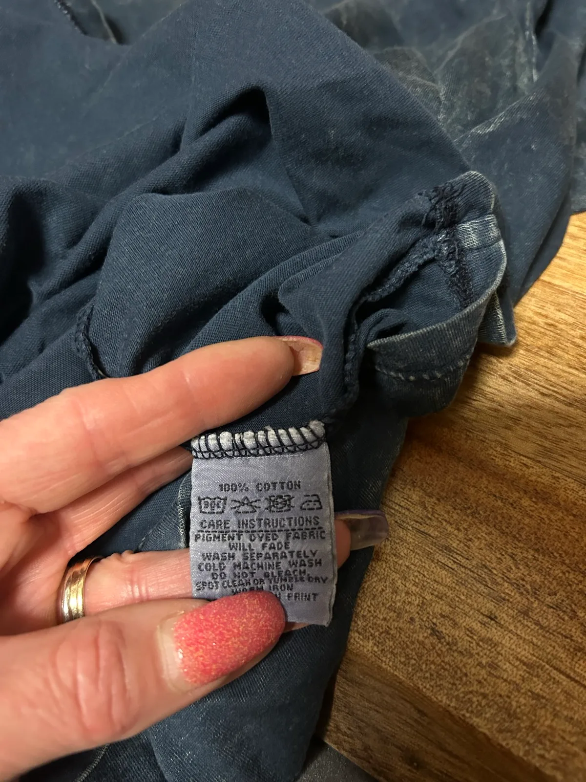 Men’s billabong navy blue tee — photo 5