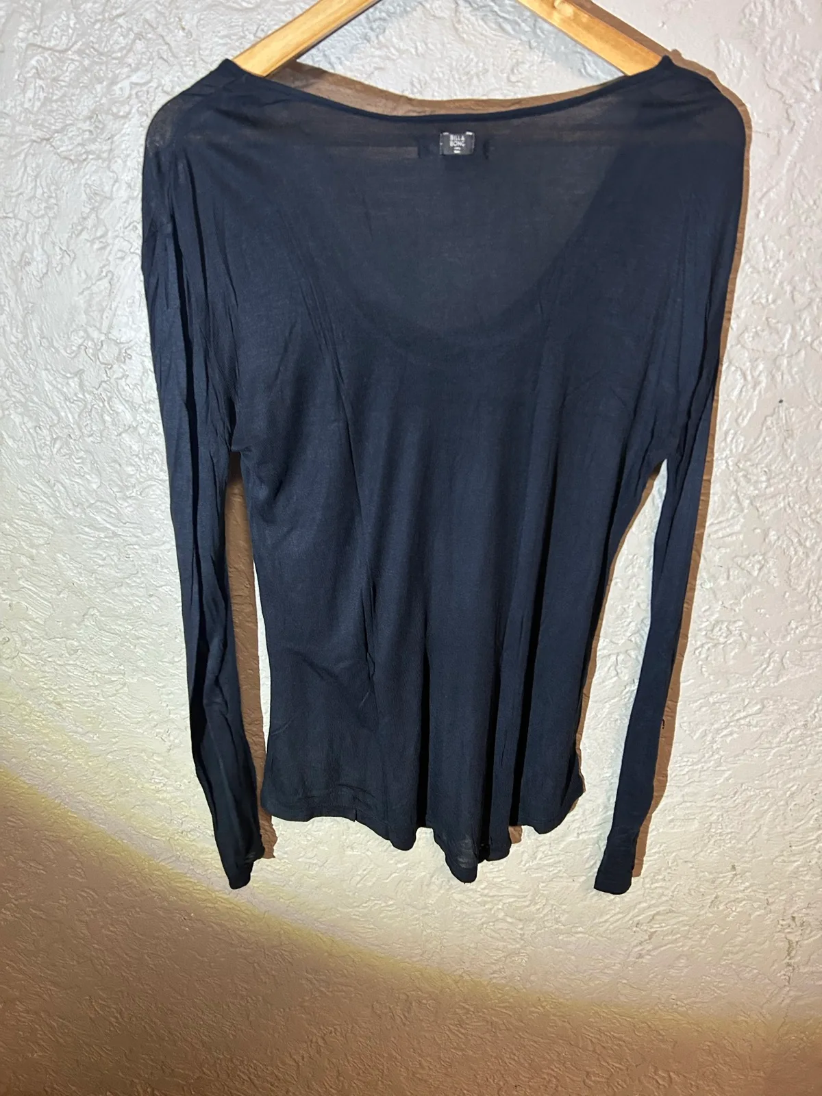 Billabong black long sleeve graphic tee — photo 5
