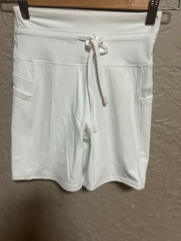 Cotton on body white bike shorts