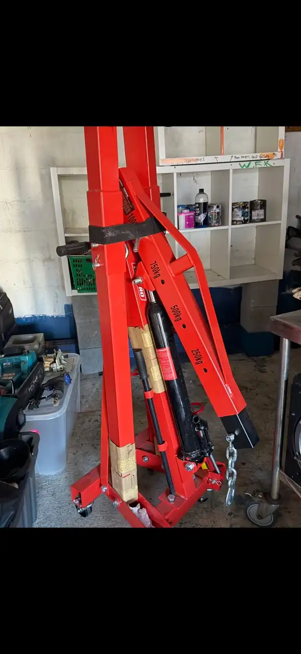 Engine Crane Folding Extendable Portable 1000kg