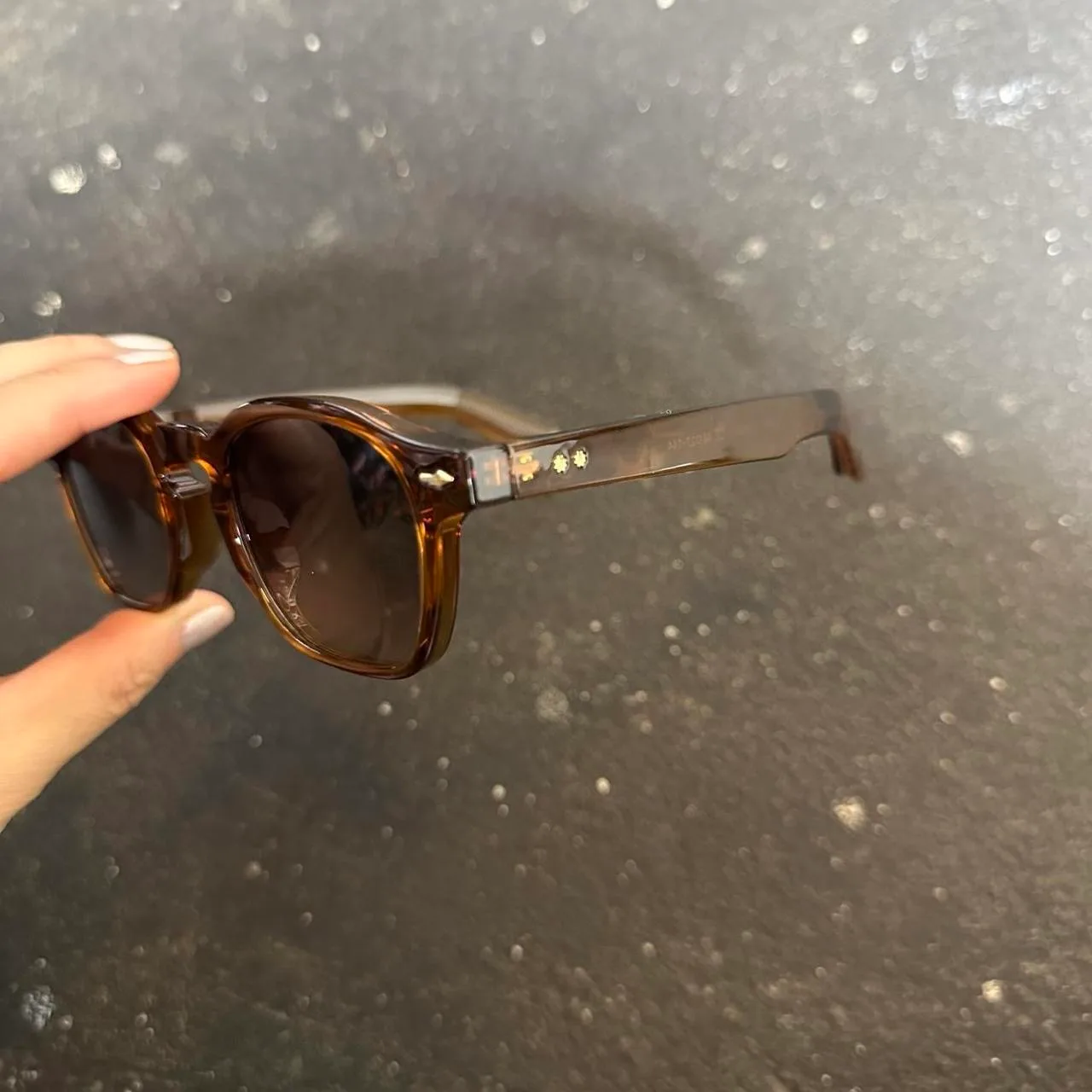 Orange Brown Grey Sunglasses | DG19675-03 – photo 2