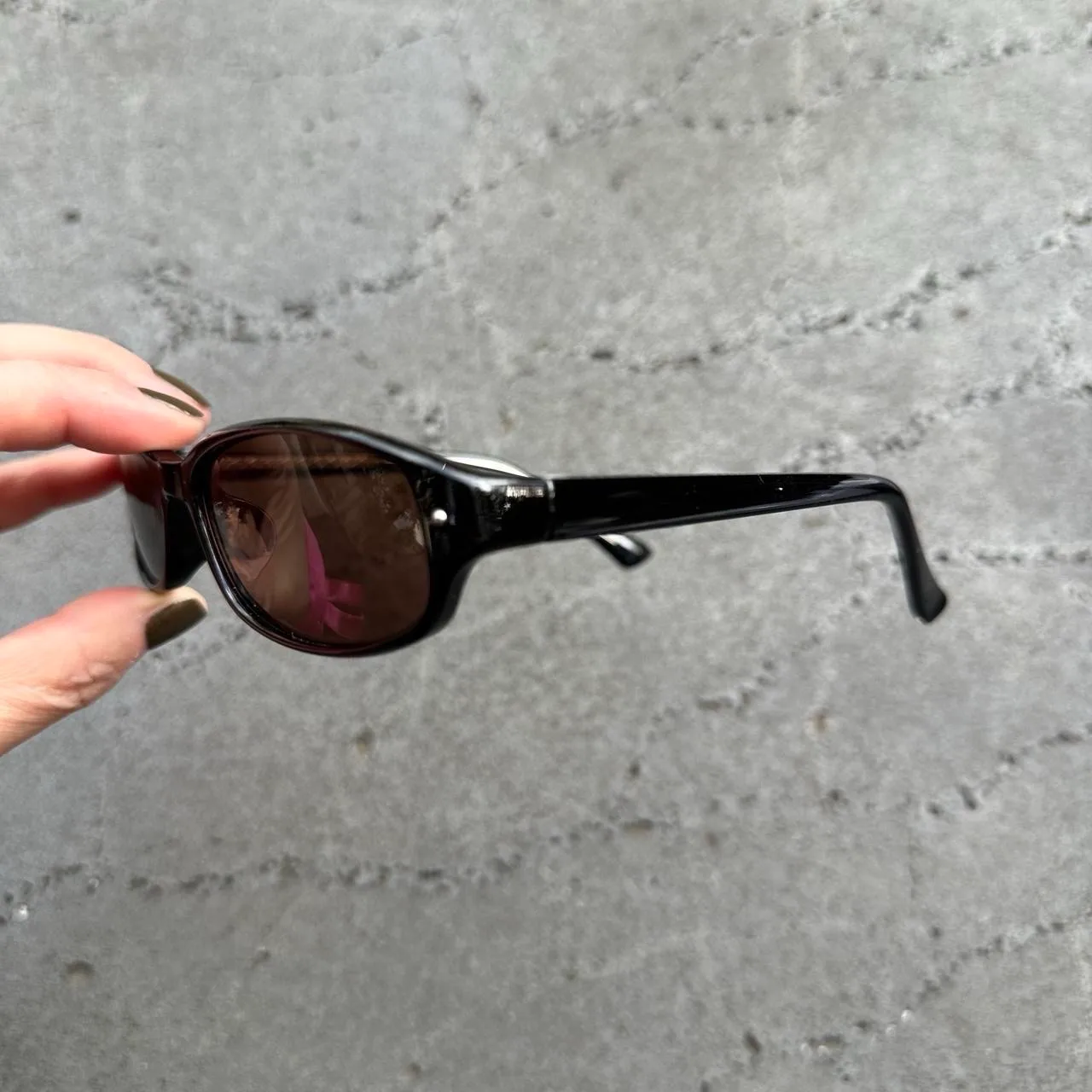 Black Brown Lens Sunglasses | DG17024-02 – photo 2
