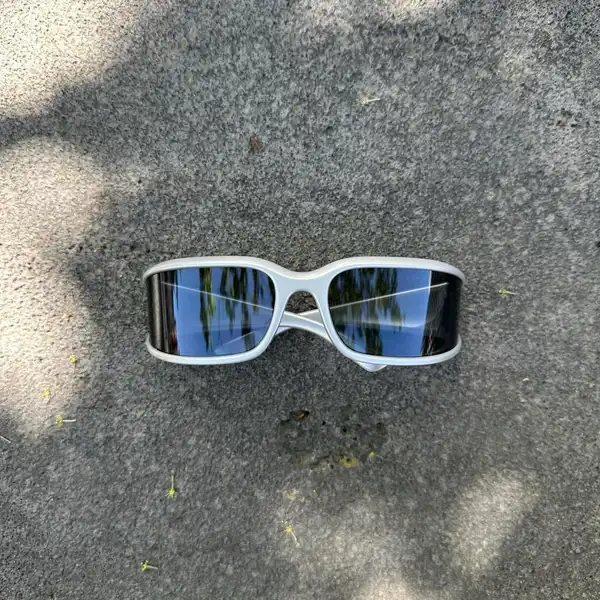 Silver Wraparound Sunglasses | DG19396-03