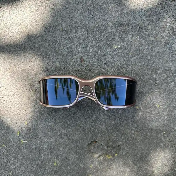 Brown Wraparound Sunglasses | DG19396-04