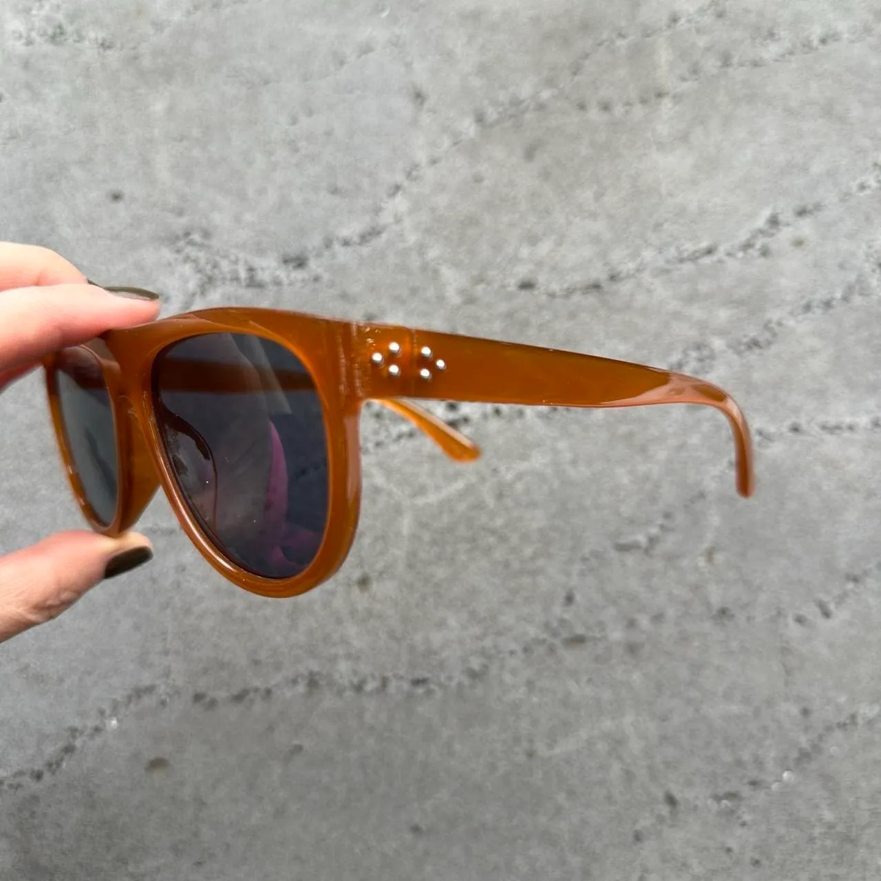 Orange Sunglasses | DG17026-01 – photo 2