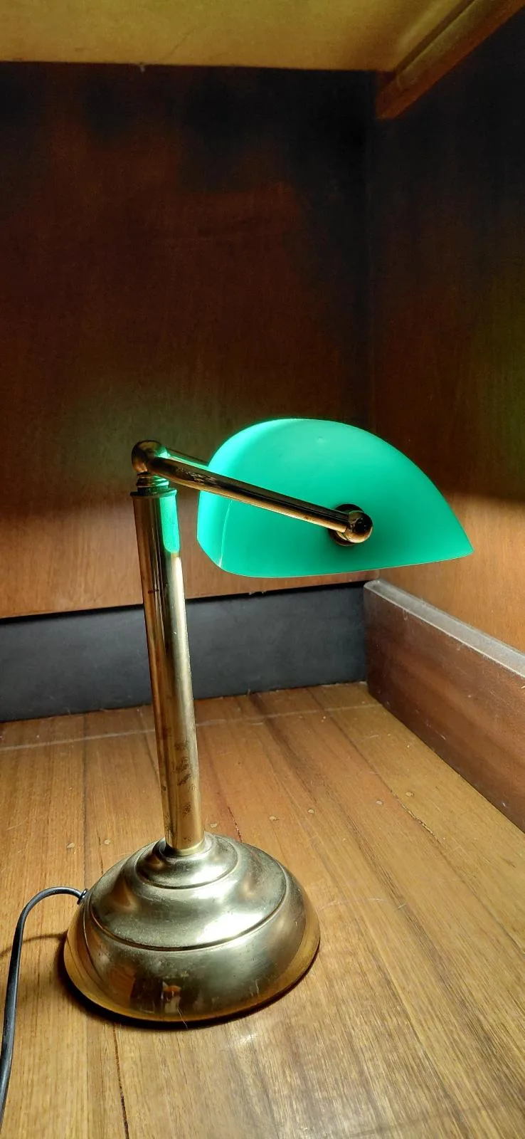 Vintage Bankers Lamp – photo 5