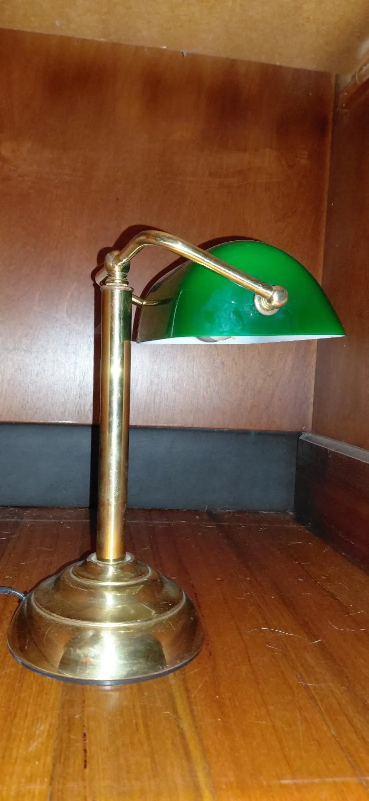 Vintage Bankers Lamp – photo 3