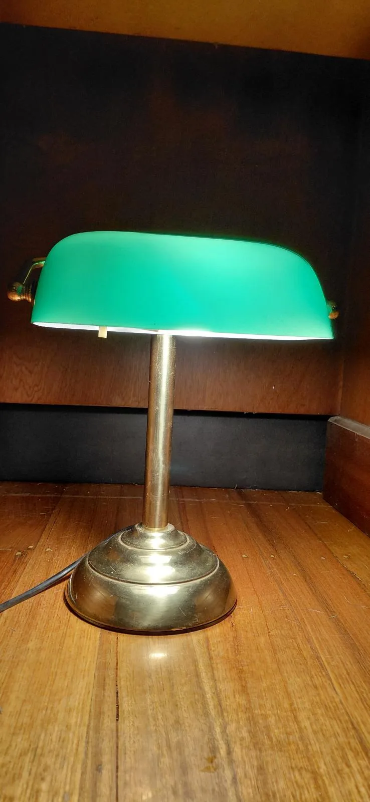 Vintage Bankers Lamp – photo 4