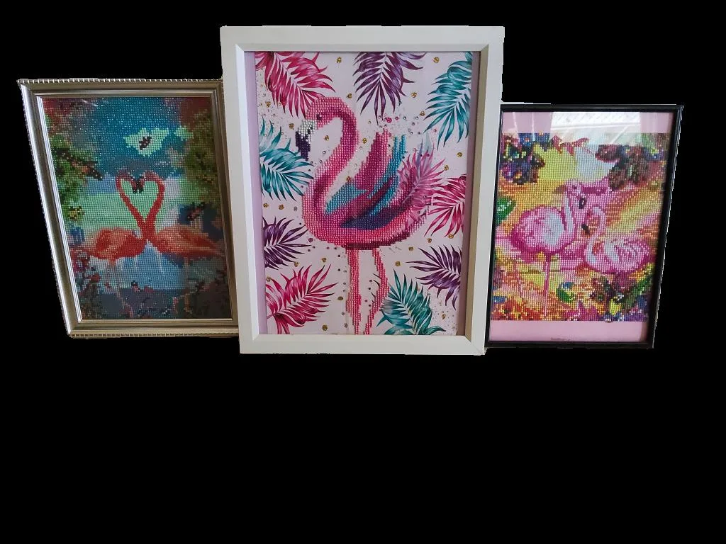 Flamingo 🦩 diamond art – photo 2
