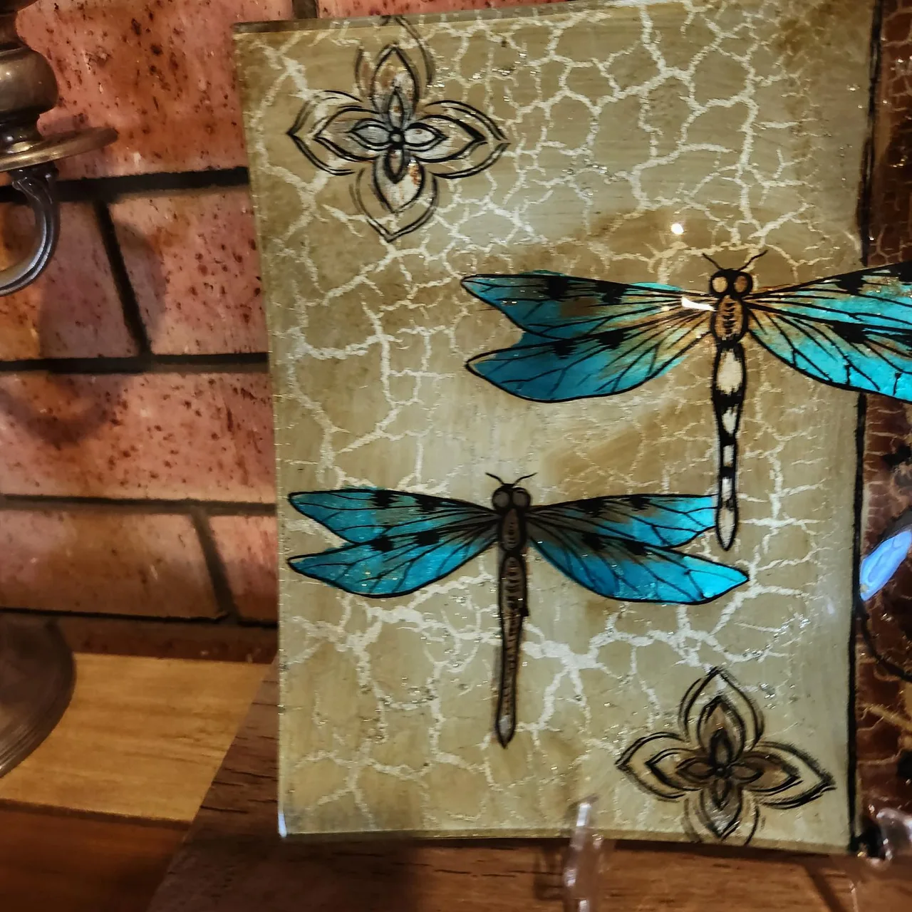 Dragonfly platter/decore — photo 3