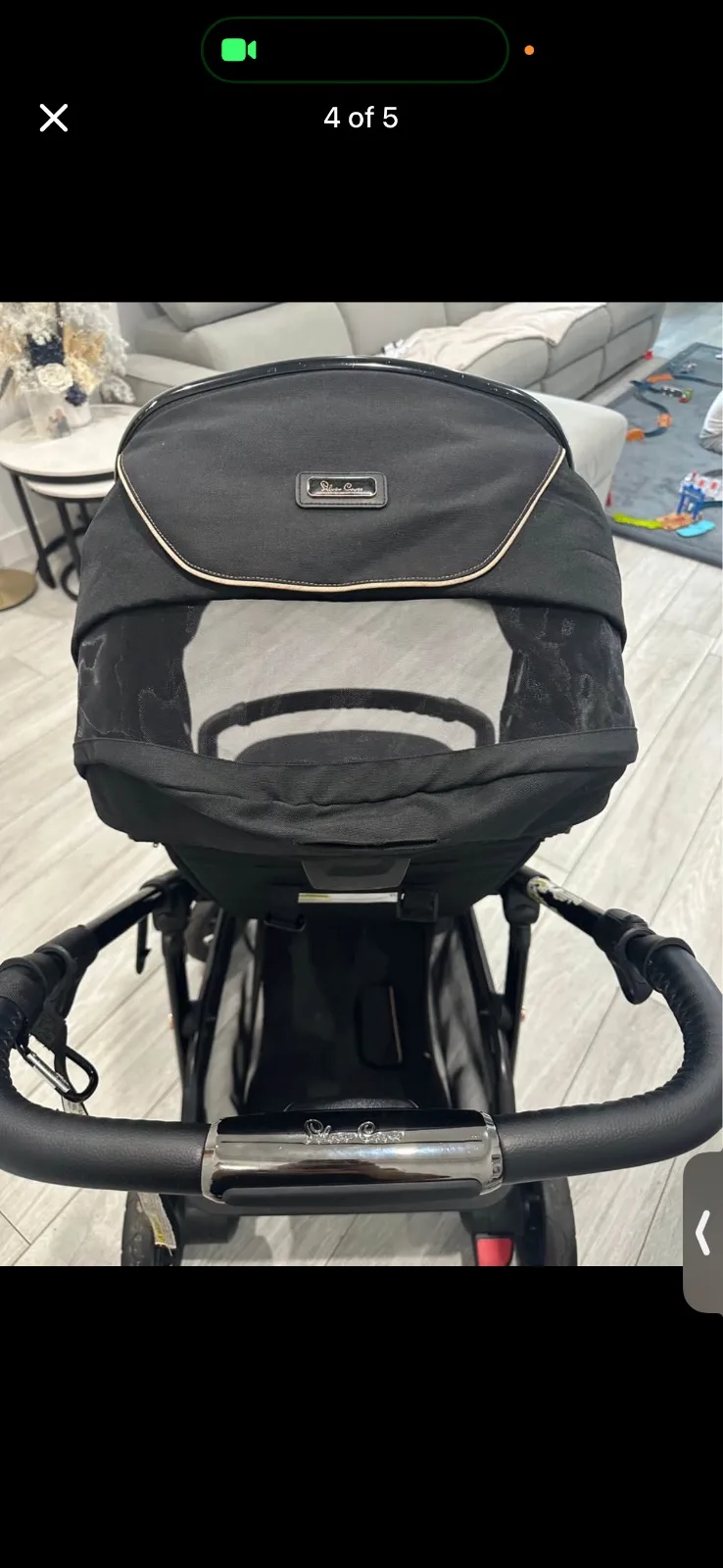 Silver cross pram with bassinet — photo 2