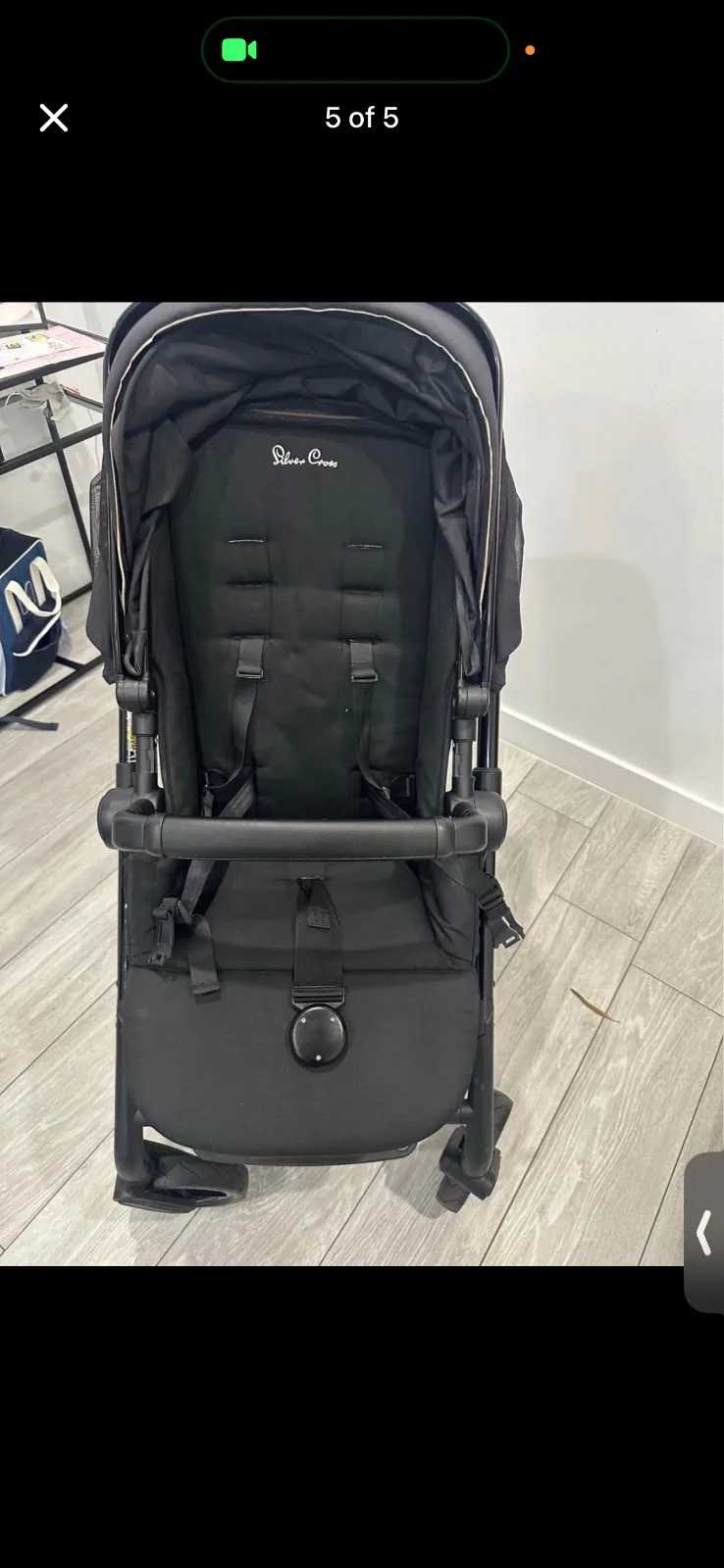 Silver cross pram with bassinet — photo 3