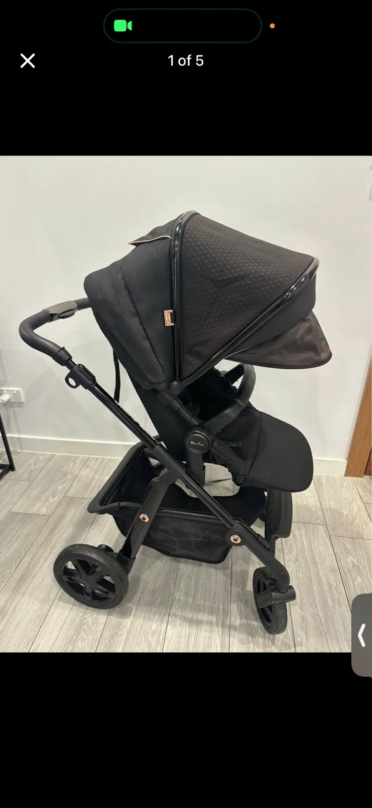 Silver cross pram with bassinet — photo 4