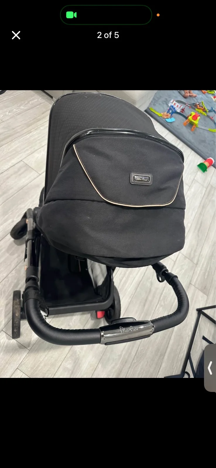 Silver cross pram with bassinet — photo 5