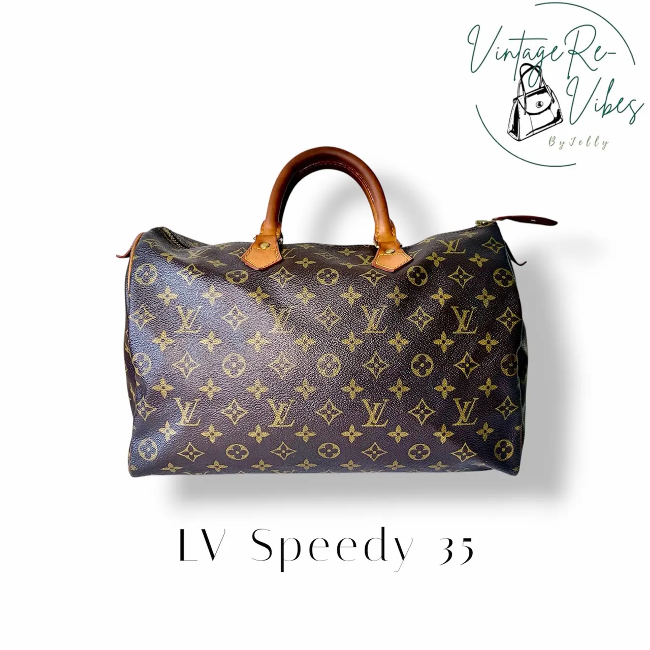 Authentic Vintage Louis Vuitton Speedy 35 Handbag|Good Shape & Condition – photo 3