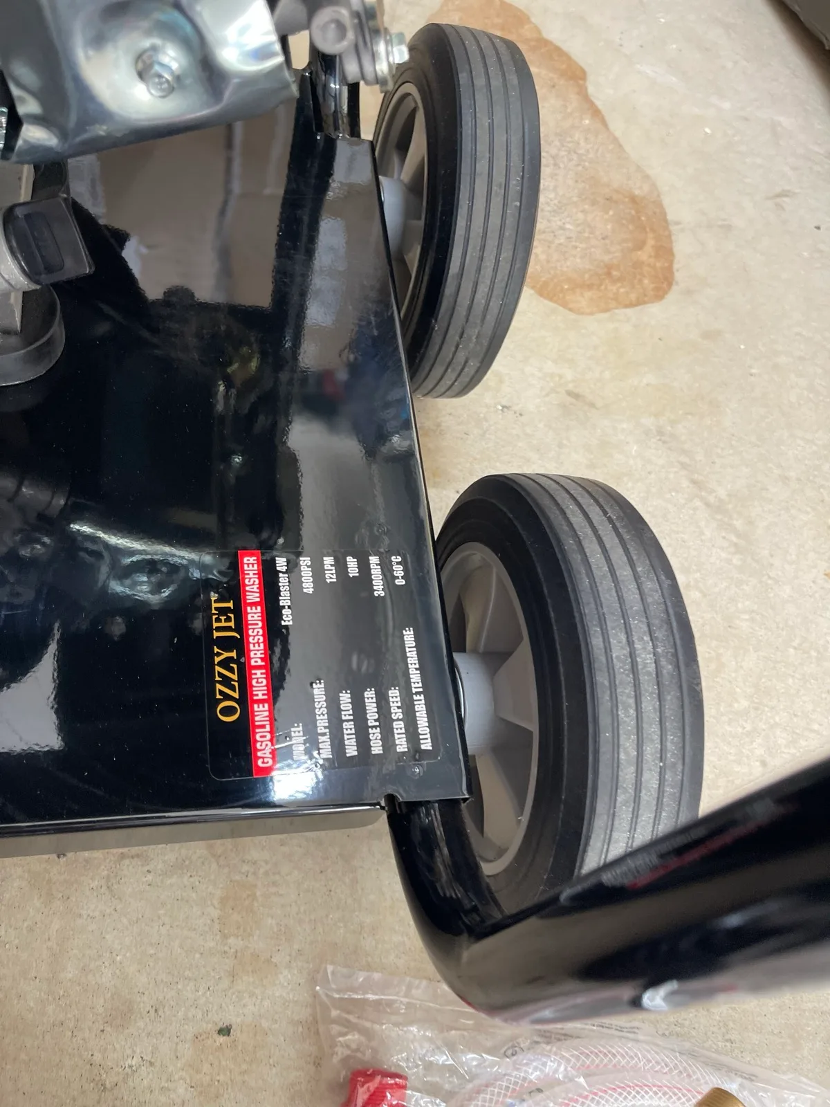 pressure washer BRAND NEW 4800 PSI 12 LPM 20MHOSE Han PICKUP CRNBOURNE north del — photo 8
