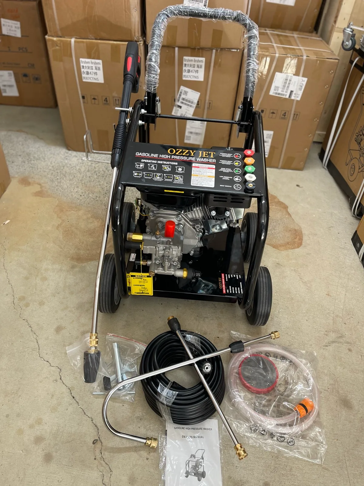 pressure washer BRAND NEW 4800 PSI 12 LPM 20MHOSE Han PICKUP CRNBOURNE north del — photo 5