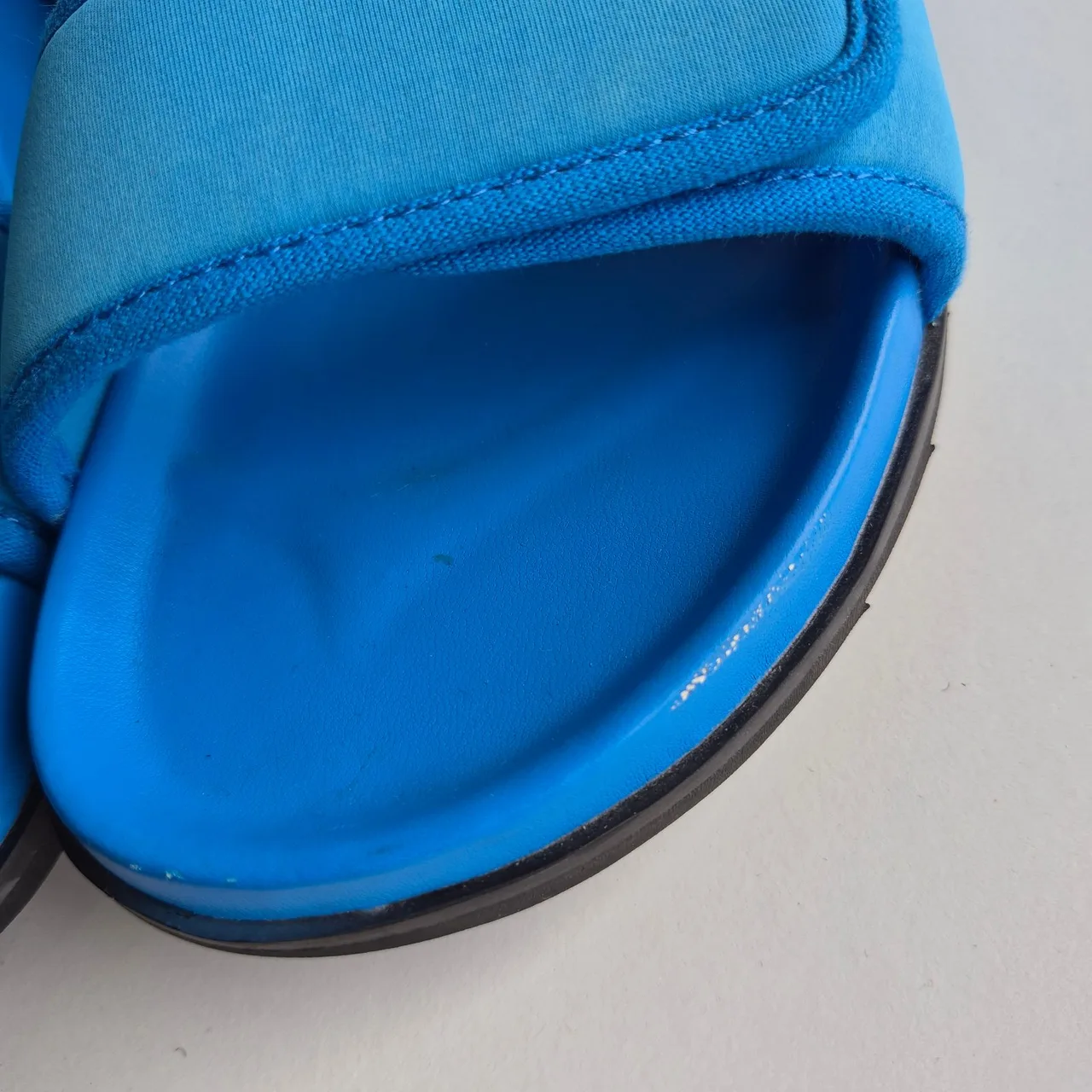 Twoobs Slidekick Blue Neoprene Adjustable Open Toe Slides Size 41 – photo 8