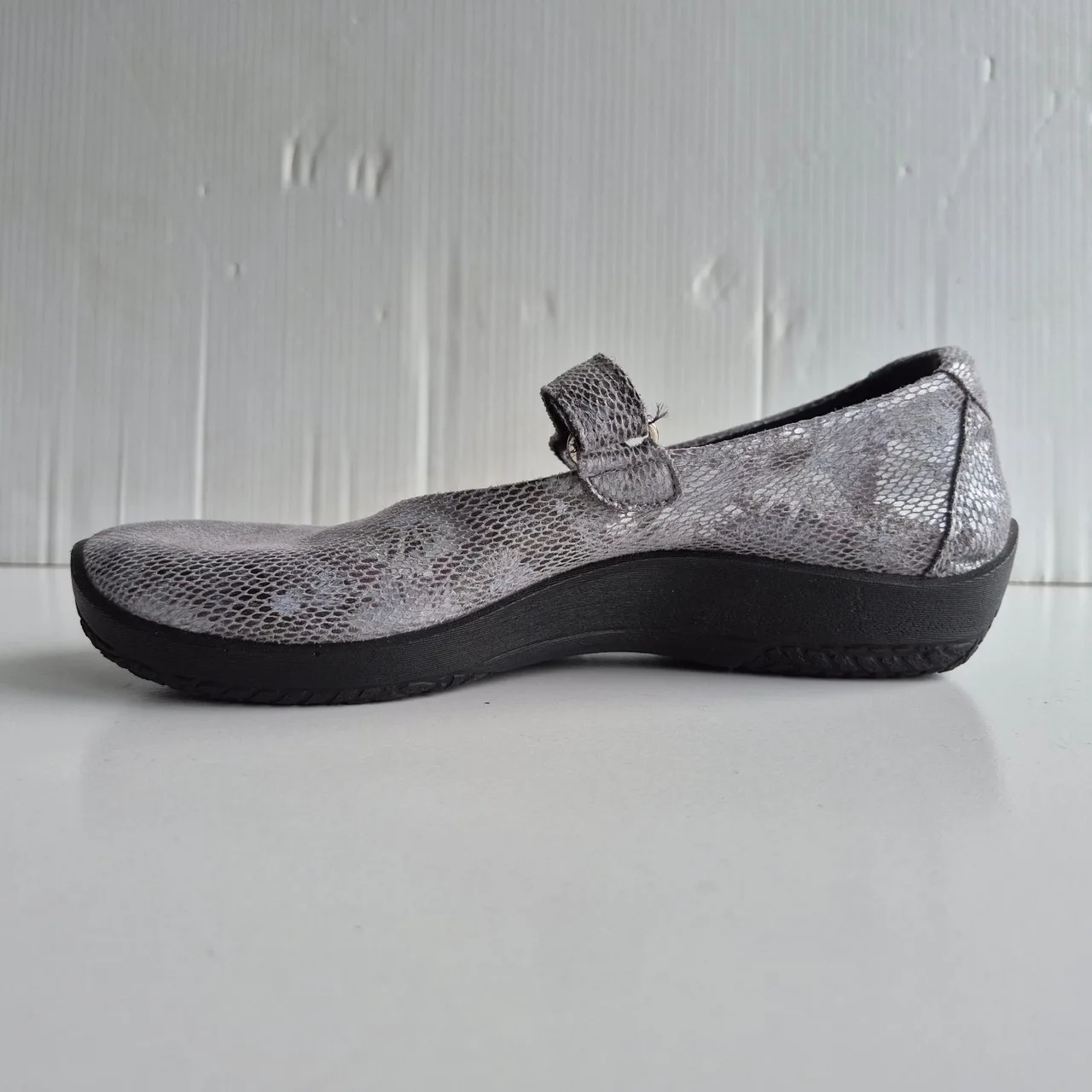 Arcopedico L45 Silver Floral Lytech Mary Jane Comfort Shoes Size 41 – photo 4