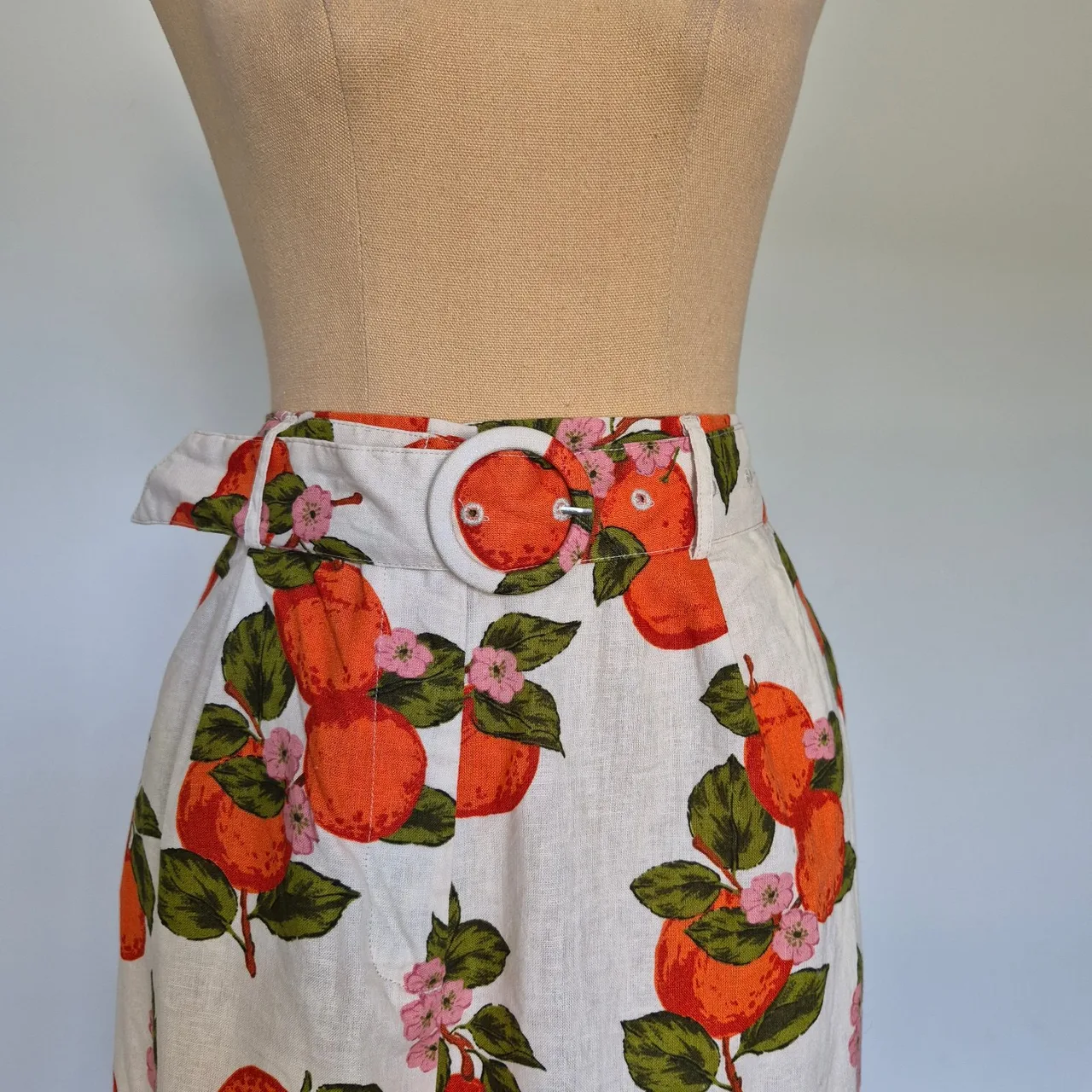 Princess Highway Multicolour Orange Blossom Linen Blend Wide Leg Pants Size 16 – photo 6