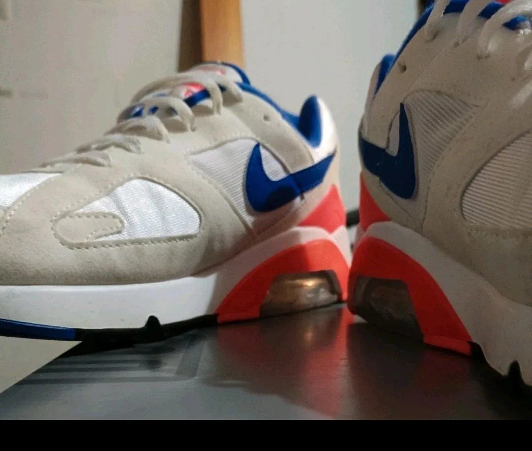 Air Max 180 Ultramarine White Solar Red 10.5 — photo 6