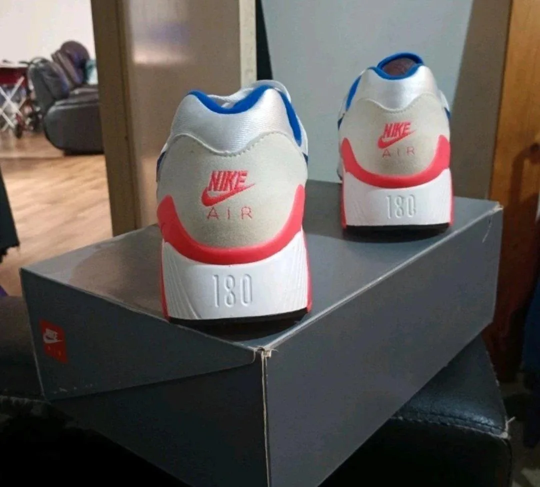 Air Max 180 Ultramarine White Solar Red 10.5 — photo 7