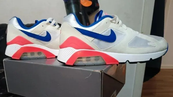 Air Max 180 Ultramarine White Solar Red 10.5