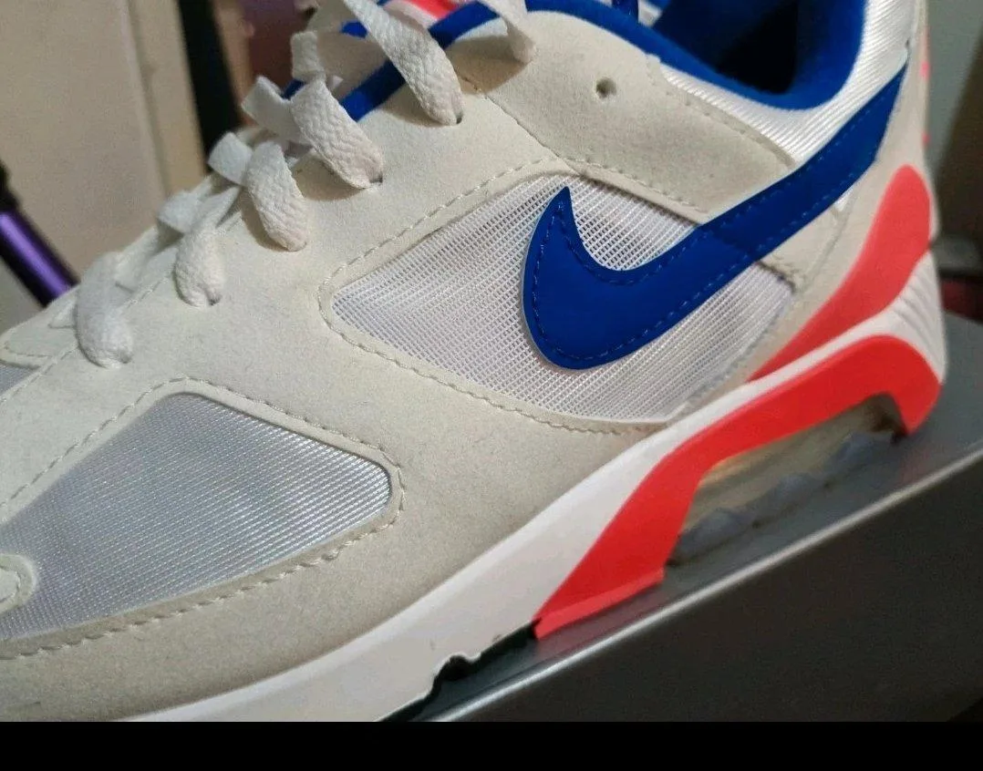 Air Max 180 Ultramarine White Solar Red 10.5 — photo 3