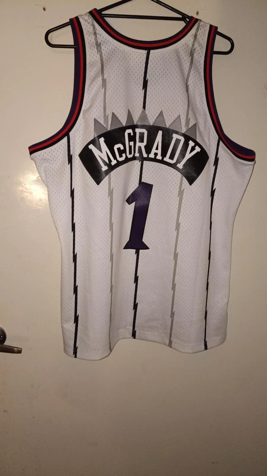 Toronto Raptors Singlet #1 Tracey McGrady XL – photo 4