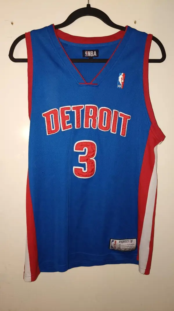 Detroit Pistons singlet #3 Wallace - Large