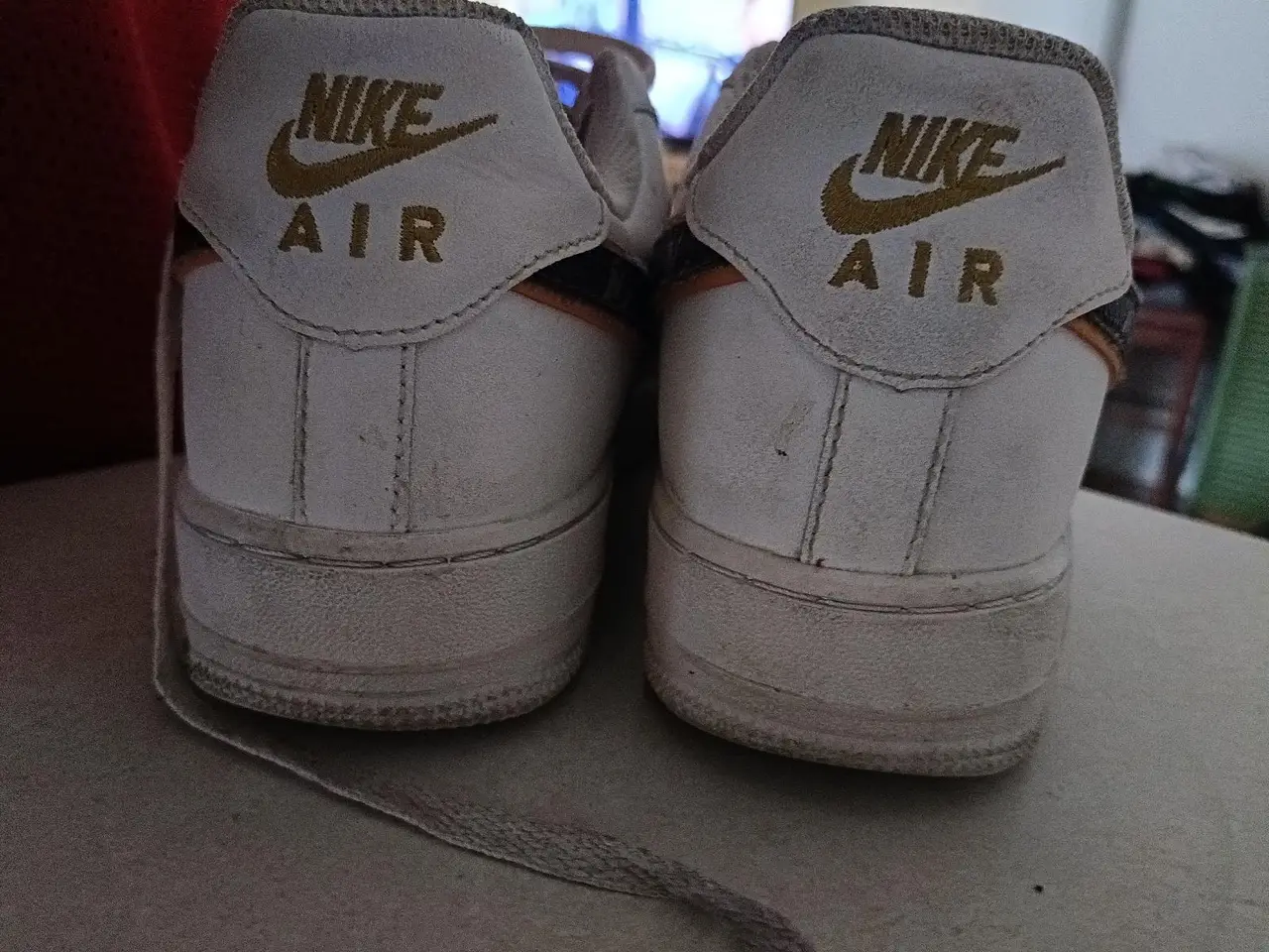 Nike air forces with LV swoosh – photo 3