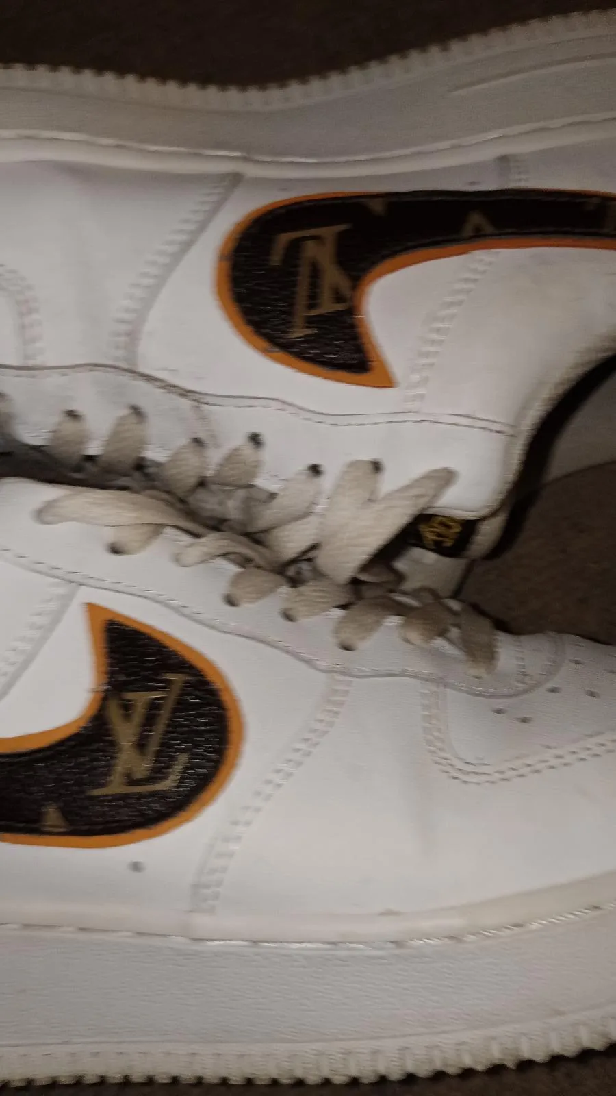 Nike x LV air force 1s — photo 3