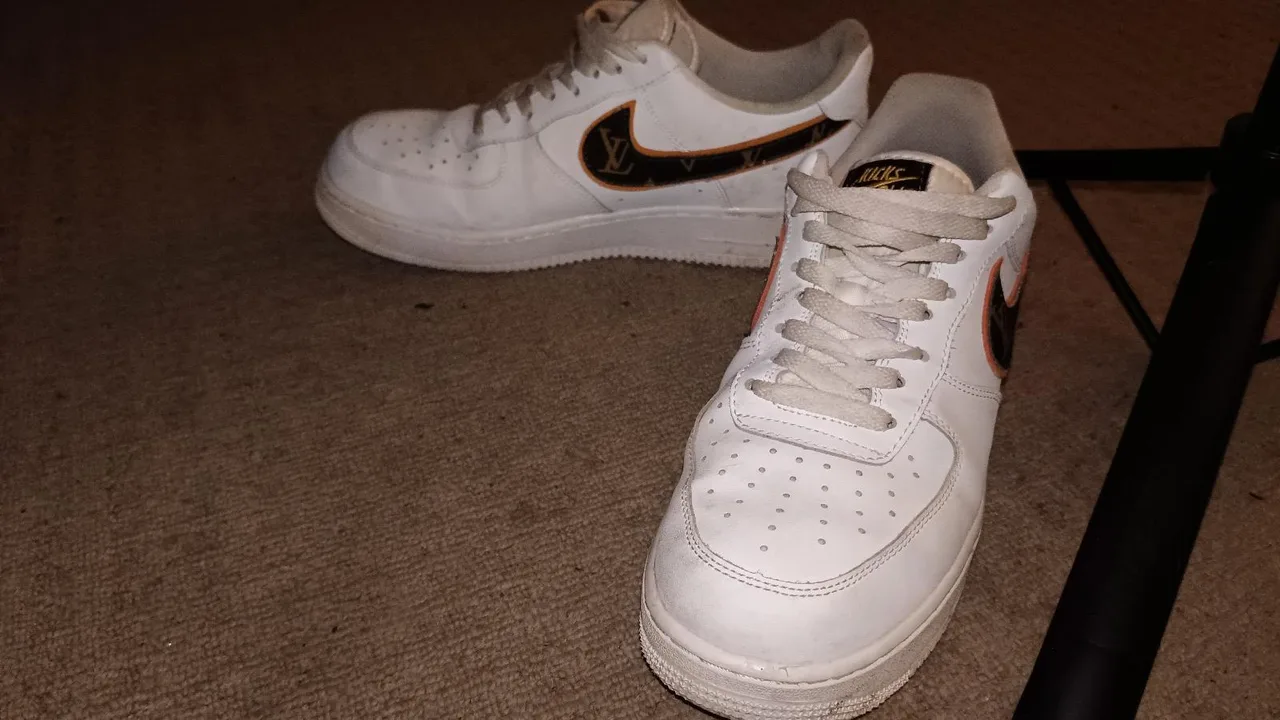 Nike x LV air force 1s — photo 2