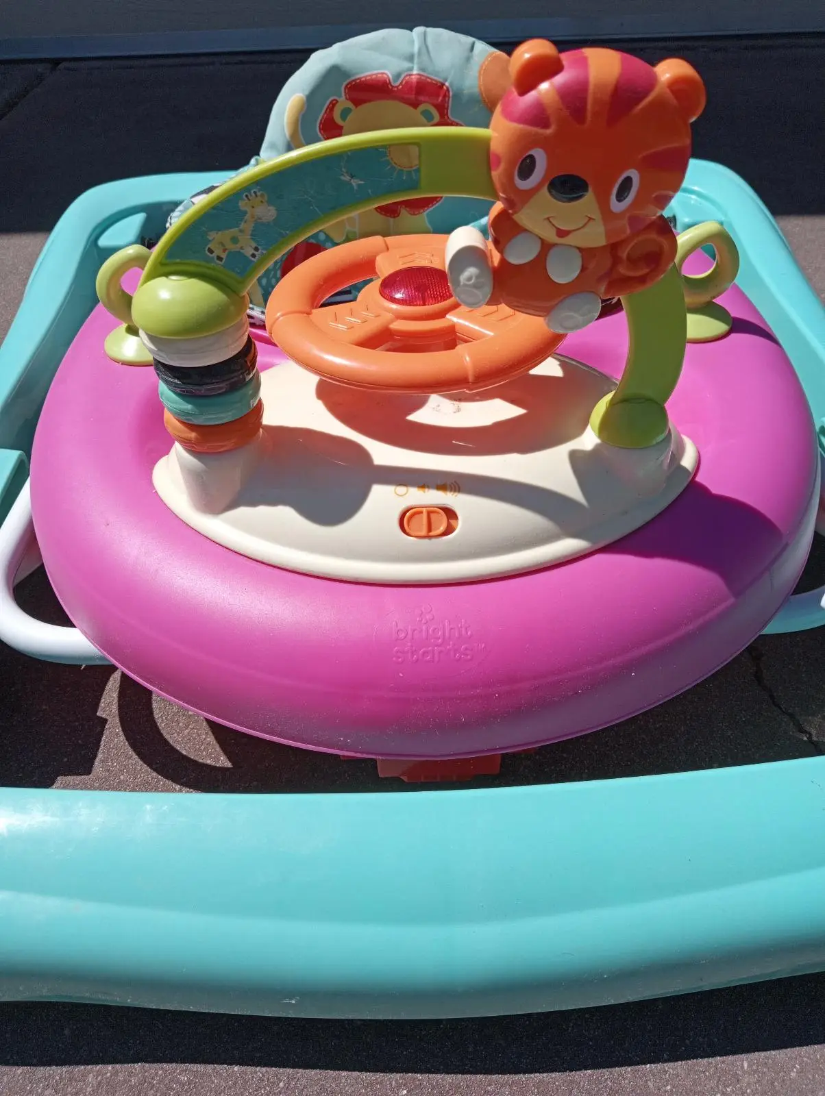Bright Starts Roaming Safari Baby Walker Lights And Sounds Working – photo 2
