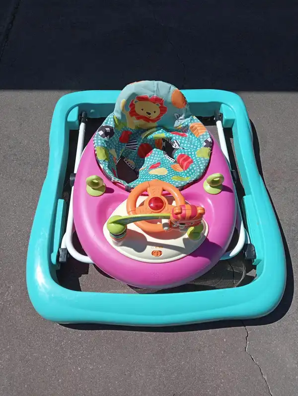 Bright Starts Roaming Safari Baby Walker Lights And Sounds Working