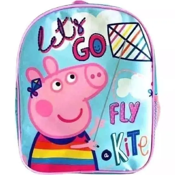 Brand new Peppa Pig Lets Go Fly a Kite Backpack
